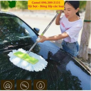 Chổi Lau Cán Dài Chuyên Dụng Rửa Xe Ô TÔ - chổi cán dài lau xe ô tô - dạng dẹt dễ lau chùi sử dụng