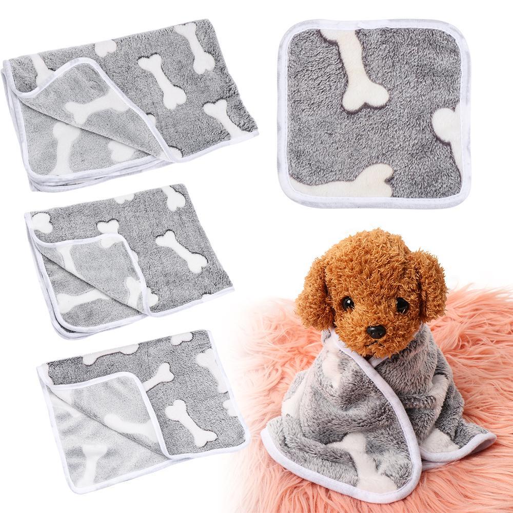 LEISURE Chăn Lông Nhung Mềm Mại Dành Cho Thú Cưng