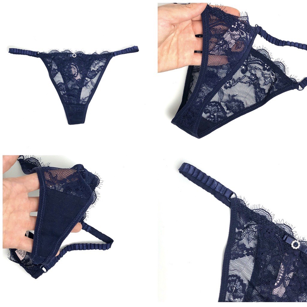 Quần lót nữ ren lọt khe sexy chun bên hông co giãn ôm dáng gợi cảm quyến rũ Q11