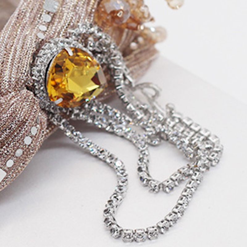 Flgo Băng Đô Cài Tóc Đính Đá Pha Lê Lấp Lánh Thời Trang Cho Nữ