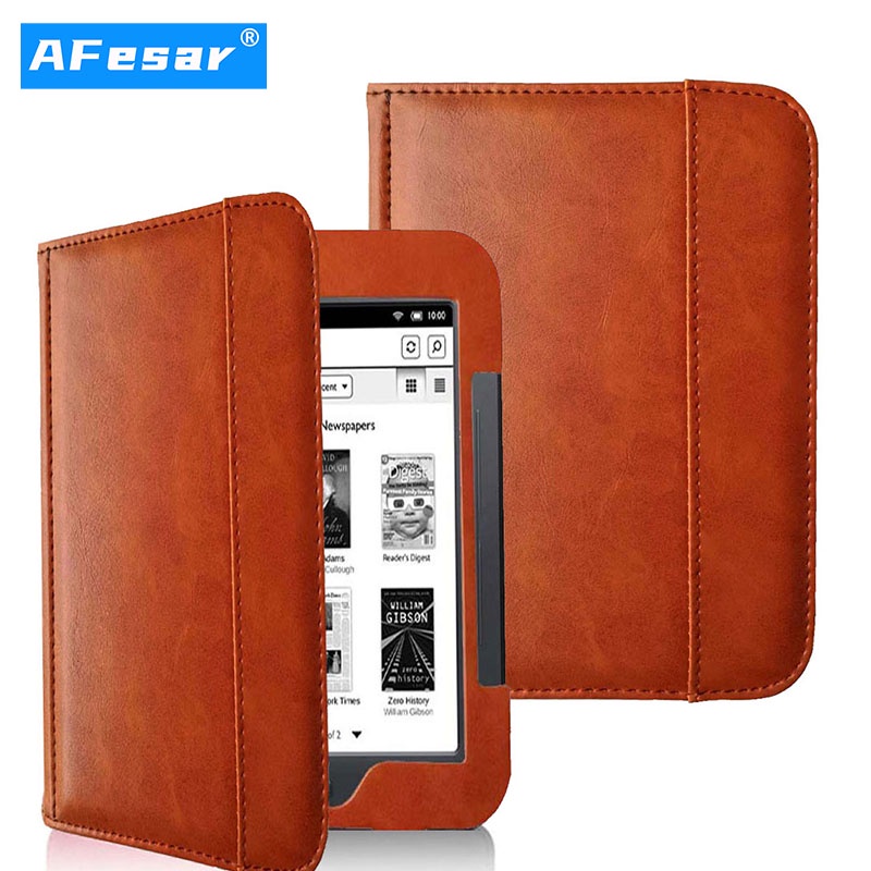Ốp Lưng Sách Cho Barnes & Noble Nook 2 Touch Ereader Ebook Folio Flip Case Pocket Pouch Nook 3 Túi Đ