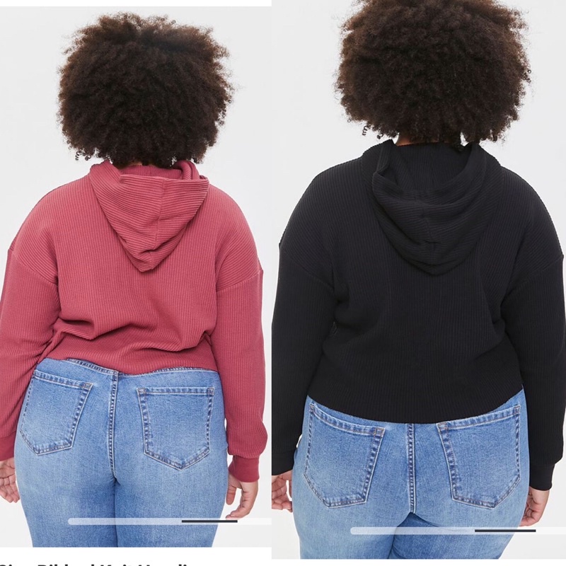 Áo hoodie bigsize F21 plus xuất xịn