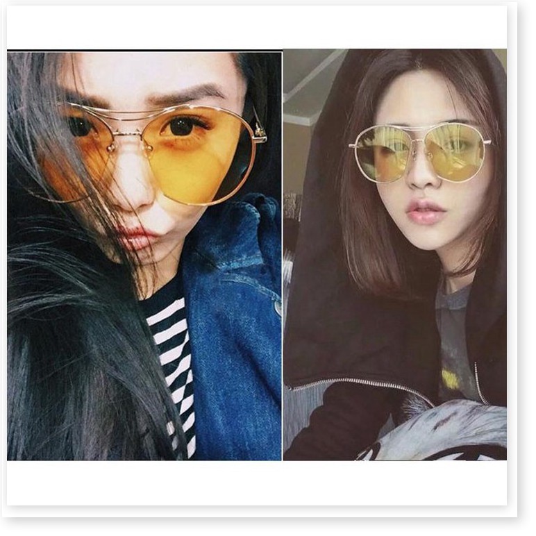 Kính râm thời trang phong cách retro chống tia uv bảo vệ mắt | BigBuy360 - bigbuy360.vn