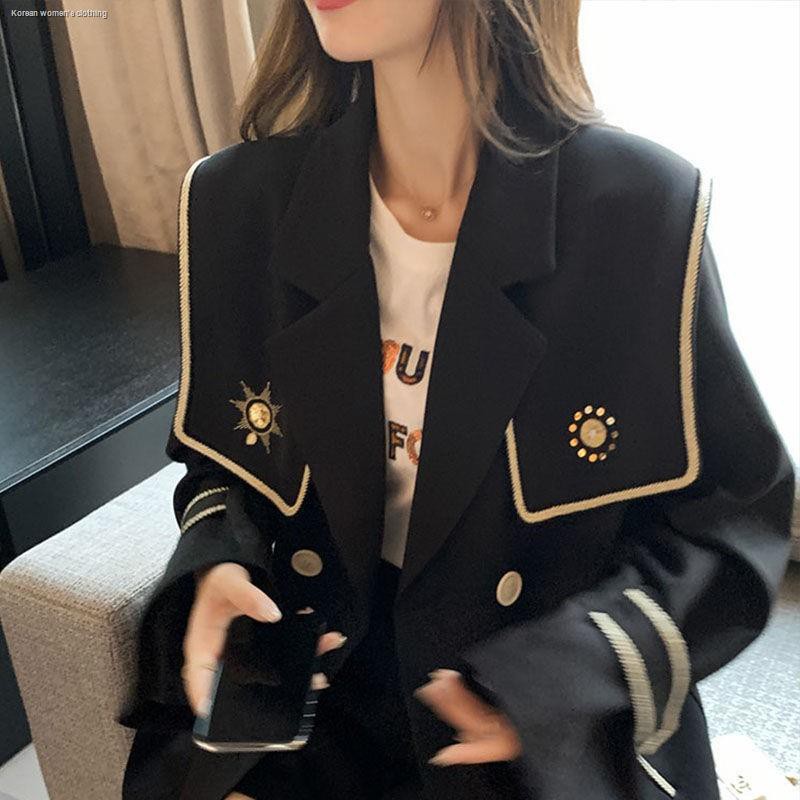 Áo Khoác Không Tay Cổ Thủy Thủ Cá Tính Dành Cho Nữ | BigBuy360 - bigbuy360.vn