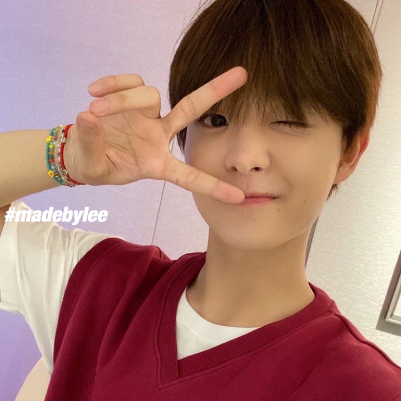 Vòng Tay Hạt Cườm Cheapmoment Jihoon Treasure Vòng tay hạt co giãn 3 size tay MADEBYLEE