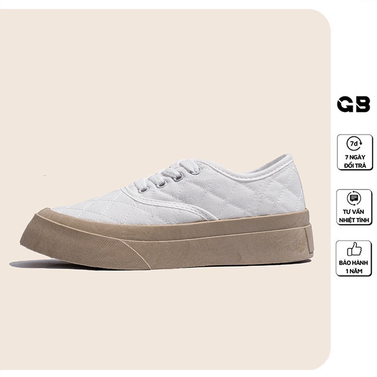 Giày Sneaker Nữ Đế Cao 3 Màu giayBOM GB Classisc B1612