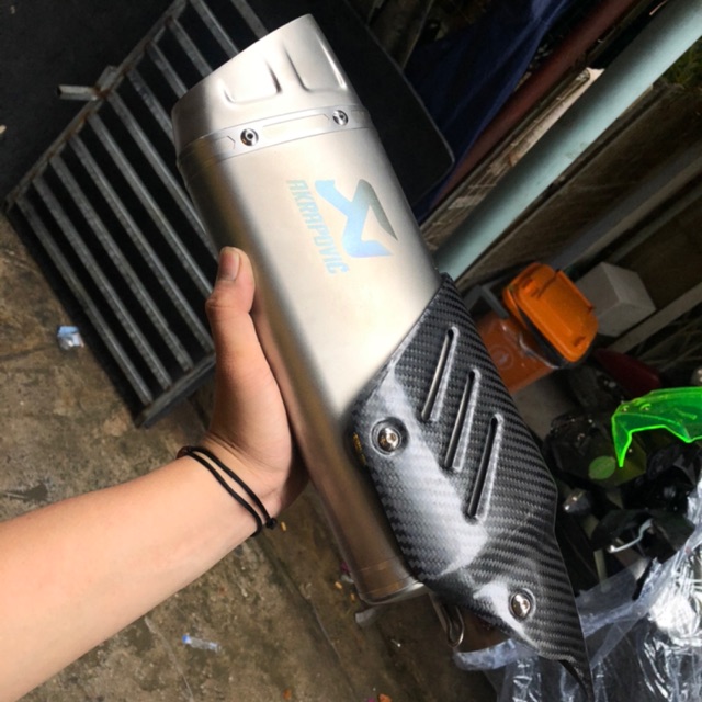 Pô akrapovic titan loại 1 xịn 7 màu