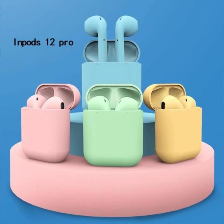 Tai Nghe Nhét Tai Không Dây Bluetooth 5.0 TWS inPods 12 Có Hộp Sạc