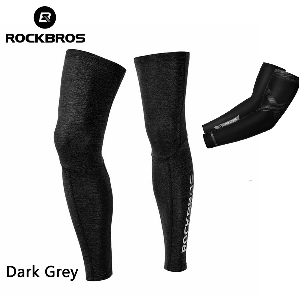 Găng Tay Ống Và Vớ Ống ROCKBROS Chất Liệu Lycra Mát Hỗ Trợ Giữ Ấm Khi Chơi Thể Thao Size S-Xl (Có bán lẻ)