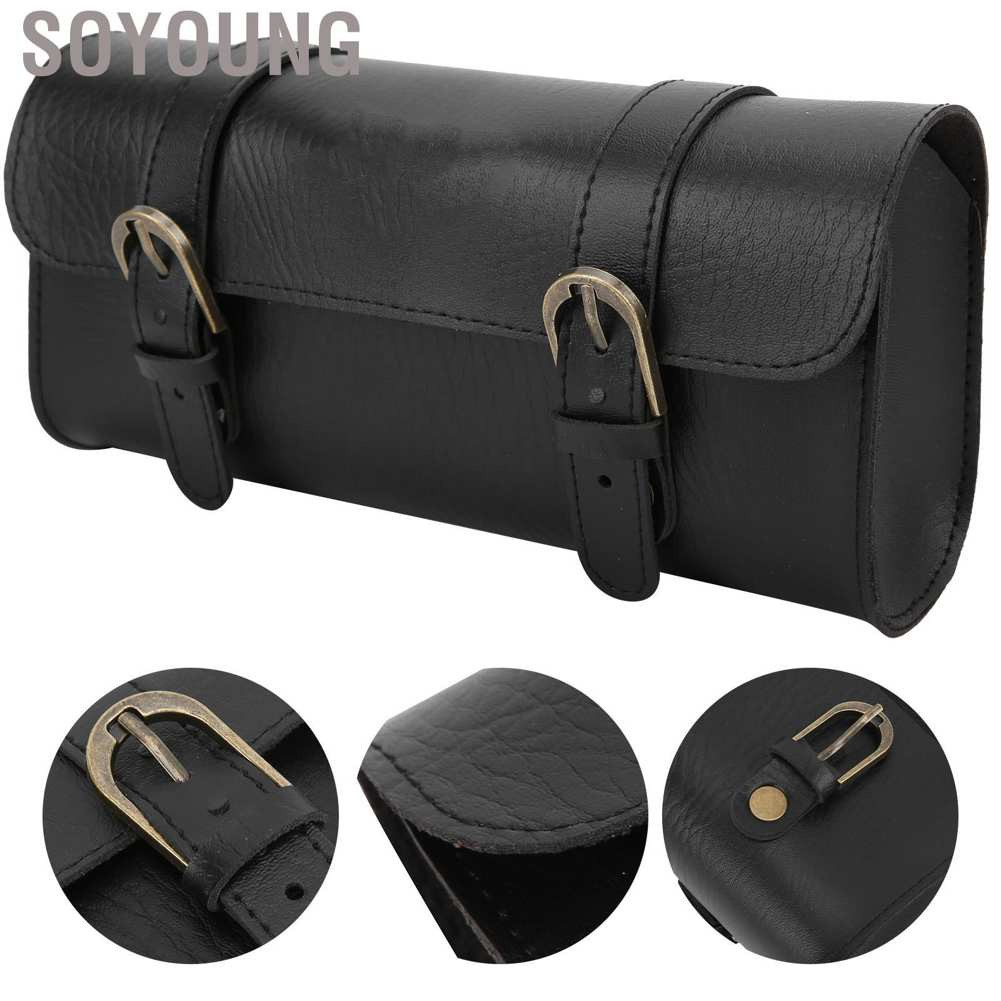 Túi Da Pu Đựng Dụng Cụ Treo Yên Xe Đạp / Scooter Tiện