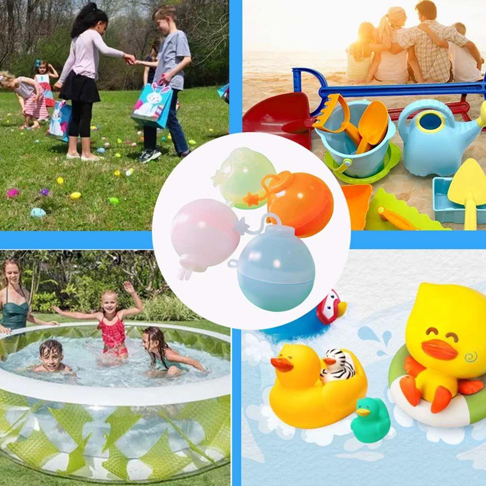 Bong Bóng Nước Bằng Silicon Mềm Dành Cho Trẻ Em Chơi Ngoài Trời Vào Mùa Hè