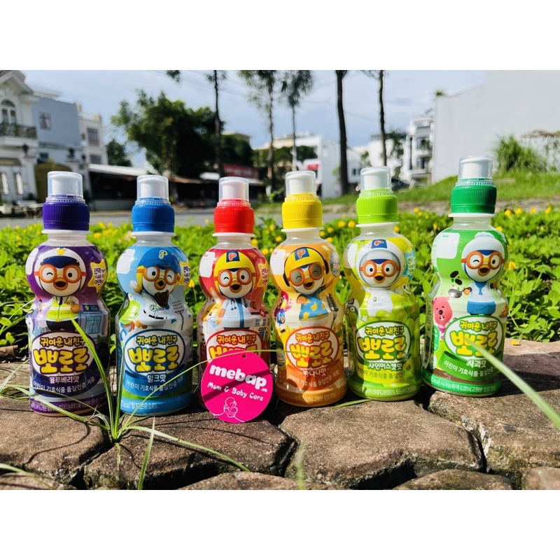 NƯỚC UỐNG PORORO NHIỀU VỊ (Chai 235ml)