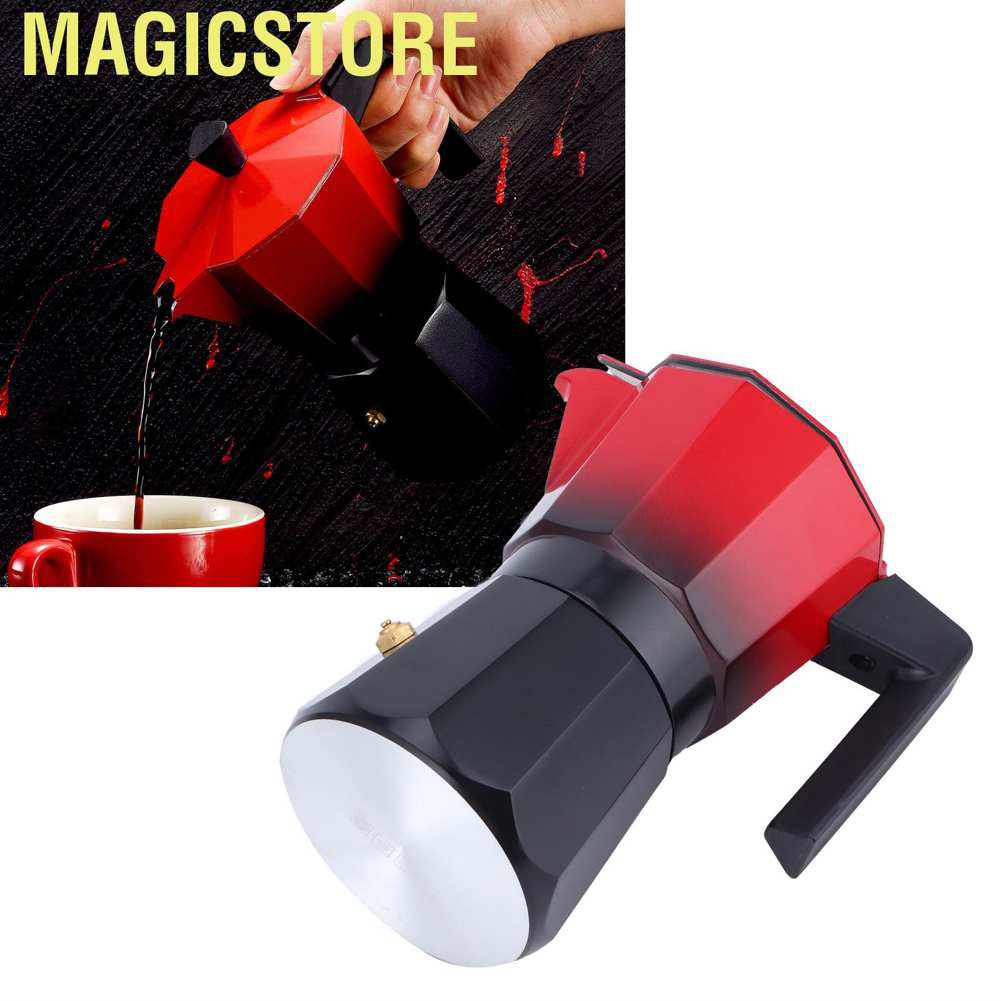 Magicstore Coffee Tea Maker Kettle Double Valve High Pressure Household Hand Accessories for Home