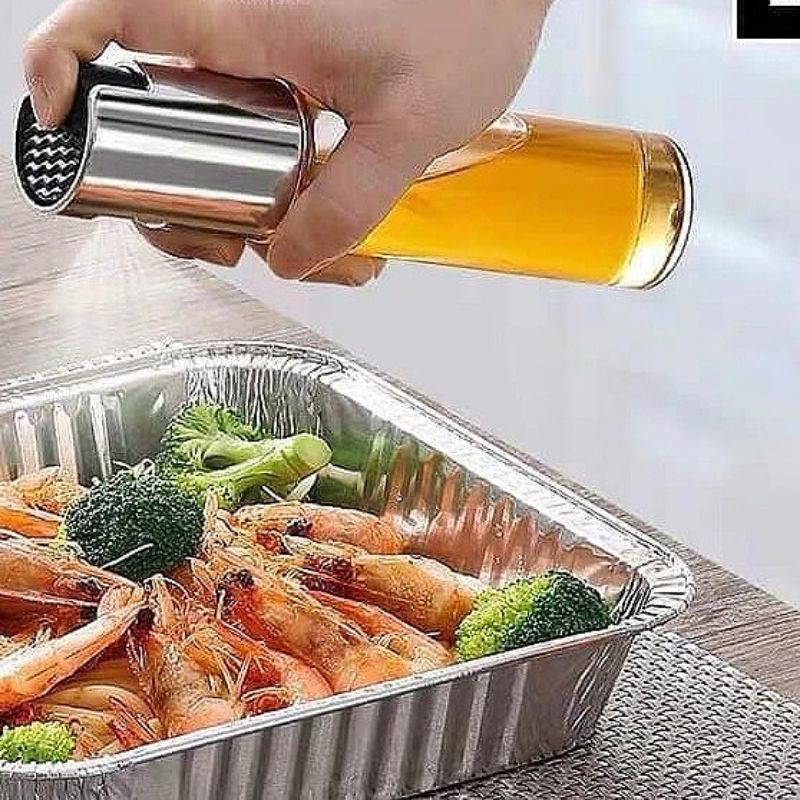 Bình xịt dầu ăn phun sương cho nồi chiên không dầu chai thủy tinh cao cấp 100ml mini cầm tay Misy Home