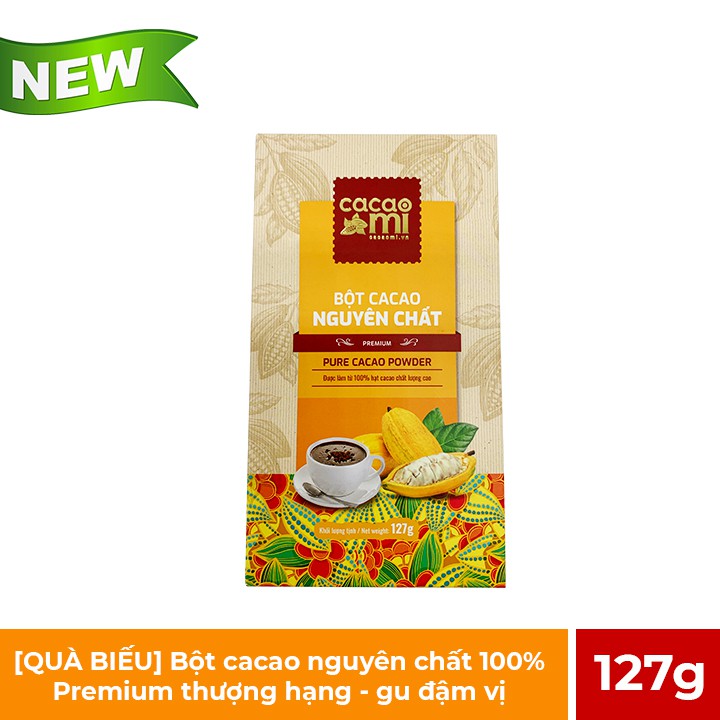 Bột cacao CacaoMi Premium 127g