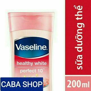 Vaseline sữa dưỡng thể perfect 10 in 1, 200ml