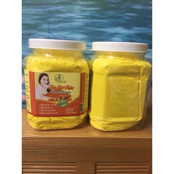 1 Kg Tinh bột nghệ nguyên chất nhà làm = 2 hộp như hình