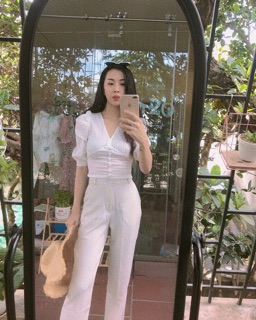 🌵 ÁO CROPTOP TAY KIỂU 🌵