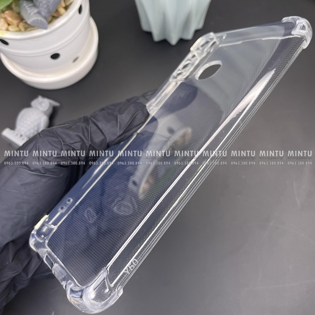 Ốp Lưng Vivo Y50 - Loại trong suốt chống sốc