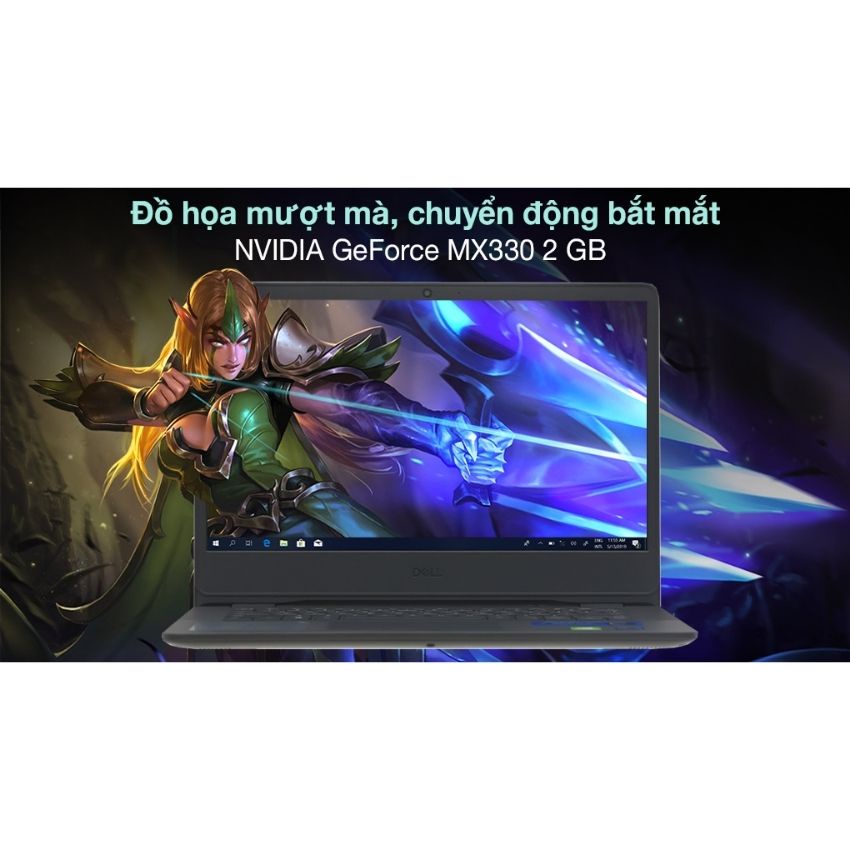 [ TẶNG VOUCHER 150K ] Laptop Dell Vostro 3400 (V4I7015W1)/ Black/ Intel Core i7 1165G7 (1.2Ghz,12MB)/ RAM 8GB