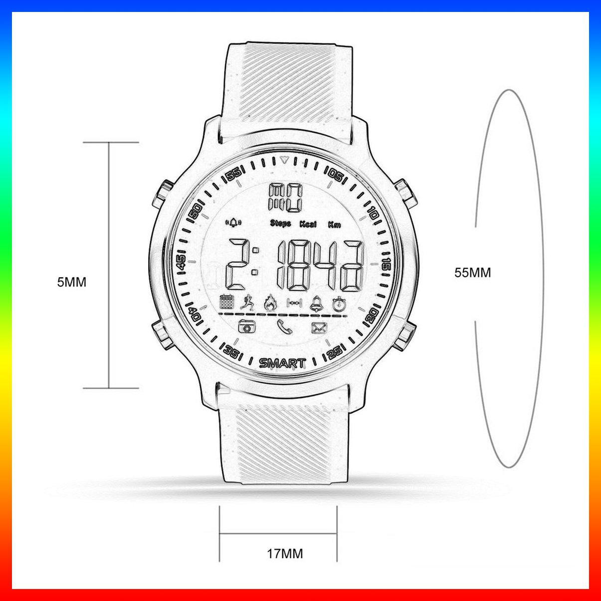 [Mới]LEMFO EX18 Pedometer Smart Watch Message Reminder for Android for iOS Phone