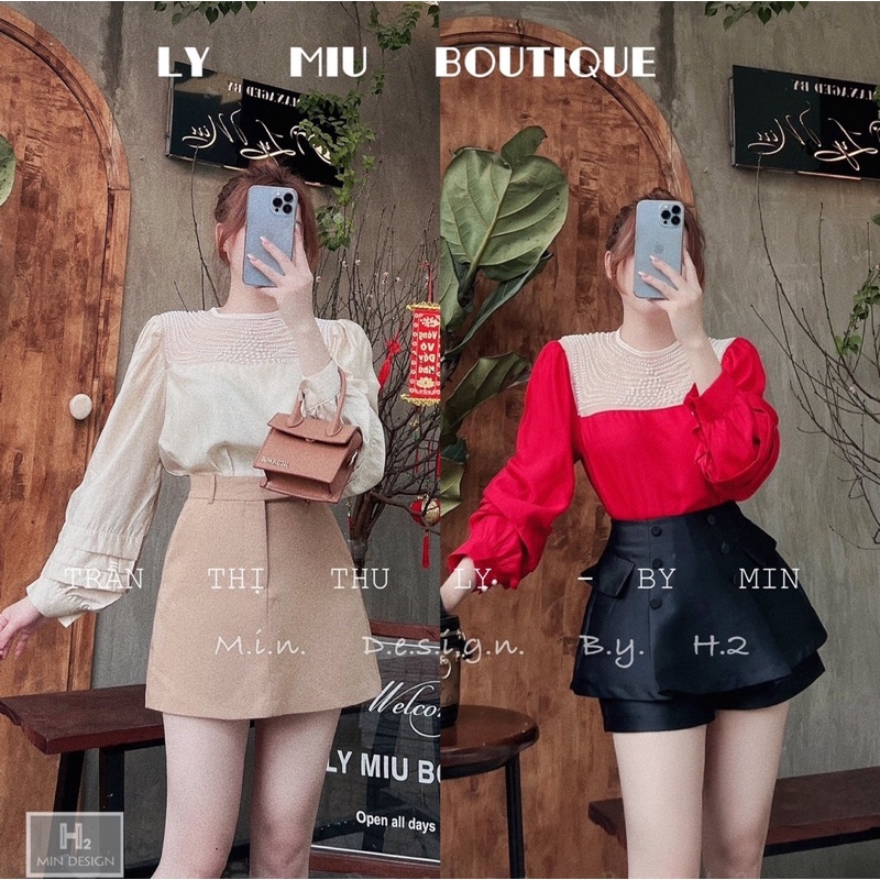 Áo Phối Lưới Ngọc 4 Màu Sang Chảnh Có Ảnh Thật Kèm Video