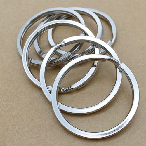 Set 10 móc khóa khoen tròn cao cấp chuyên dụng 30mm