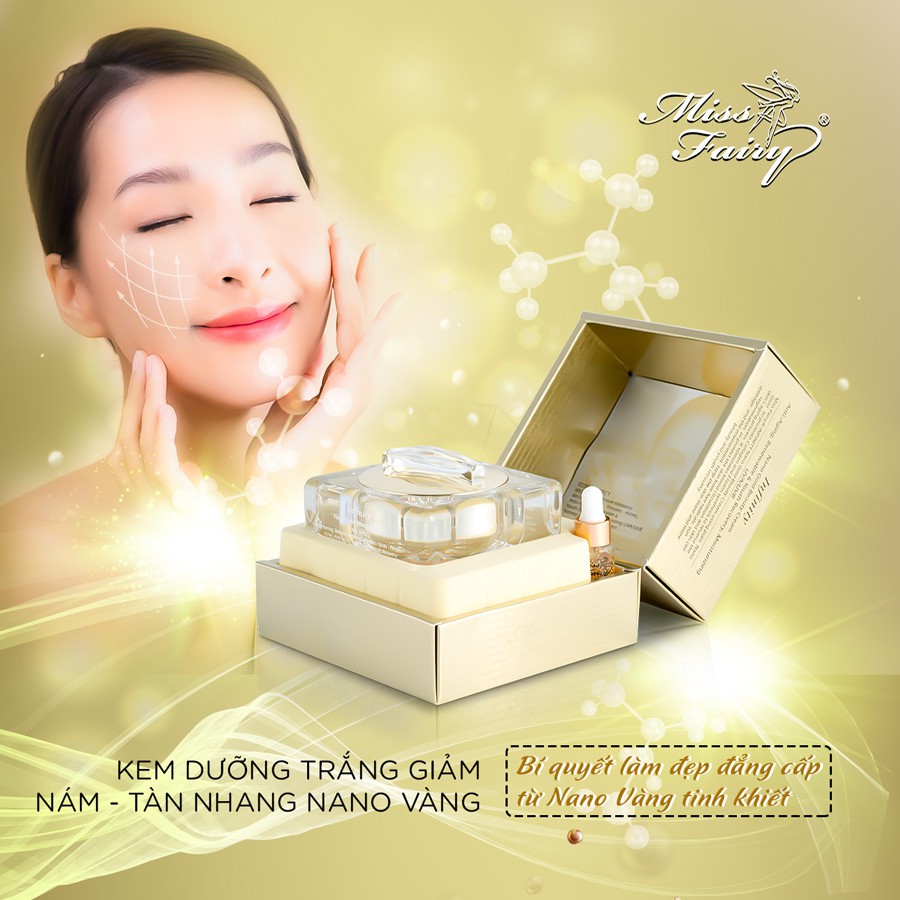 KEM MISSFAIRY VÀNG - DƯỠNG DA TINH CHẤT VÀNG NANO - NANO GOLD