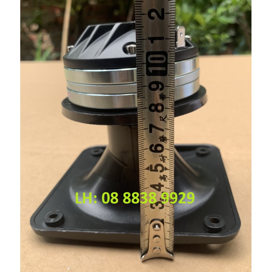 CỦ LOA TREBLE 450 BM TỪ NEO COIL DẸT VIỀN ĐỒNG NHẬP KHẨU + TỤ 3.3MF 250V + HỌNG 12x12 - GIÁ 1 LOA