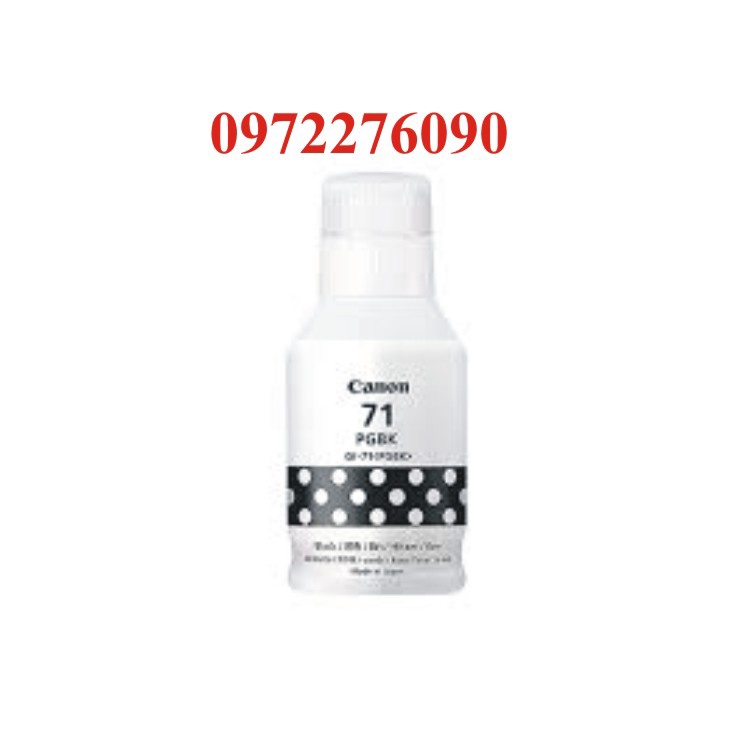 Mực máy in màu Canon G1020/G2020/G3020 mã GL71 chính hãng