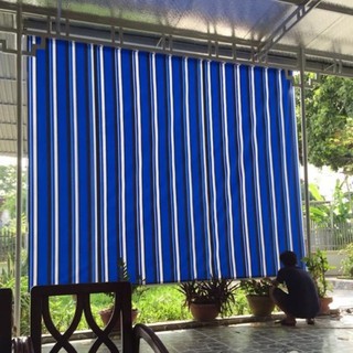 Bạt tự cuốn kt r 1.49 x  C 2.4 đầy đủ phụ kiện lắp đặt