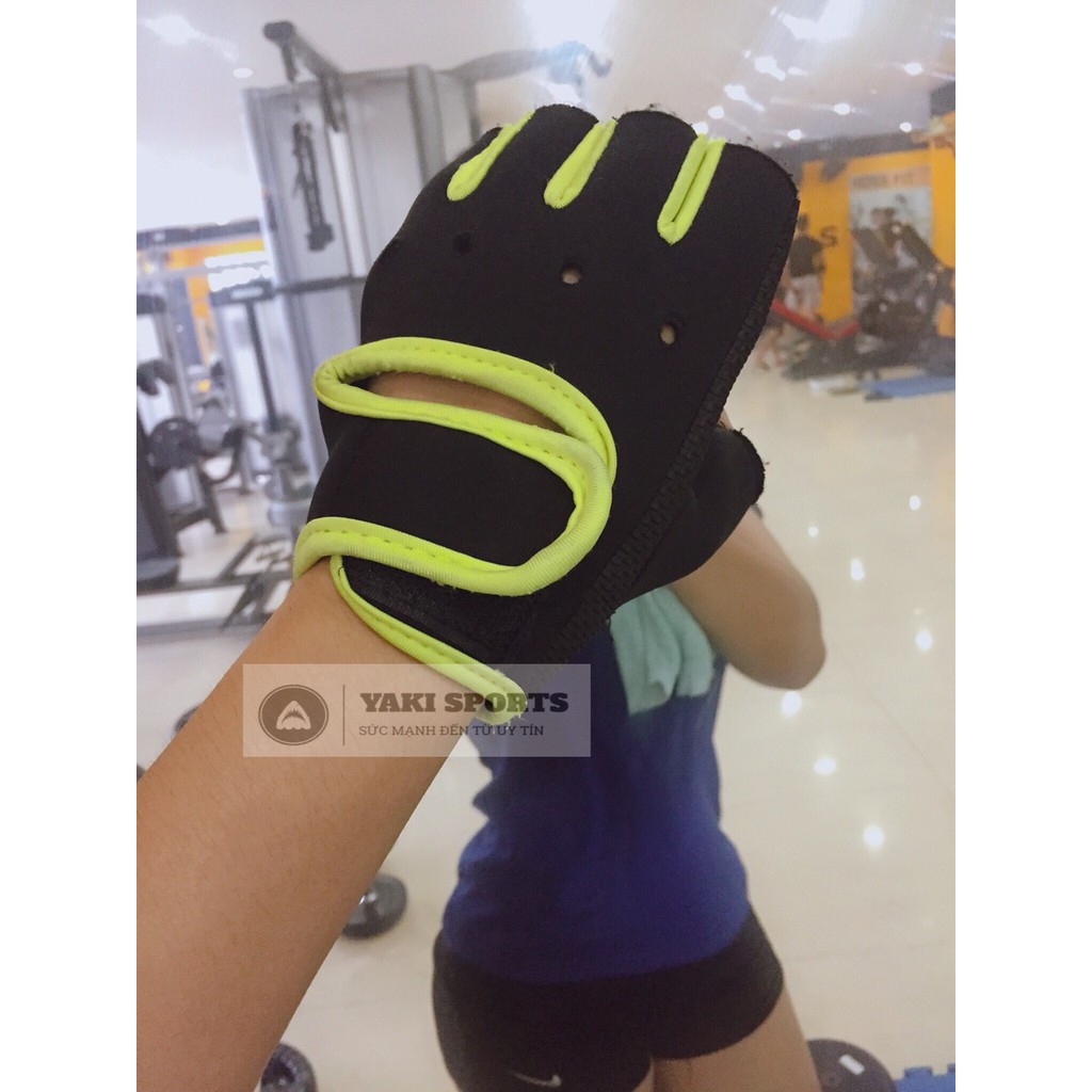 Găng tay tập gym nữ, găng tay tập thể hình nữ