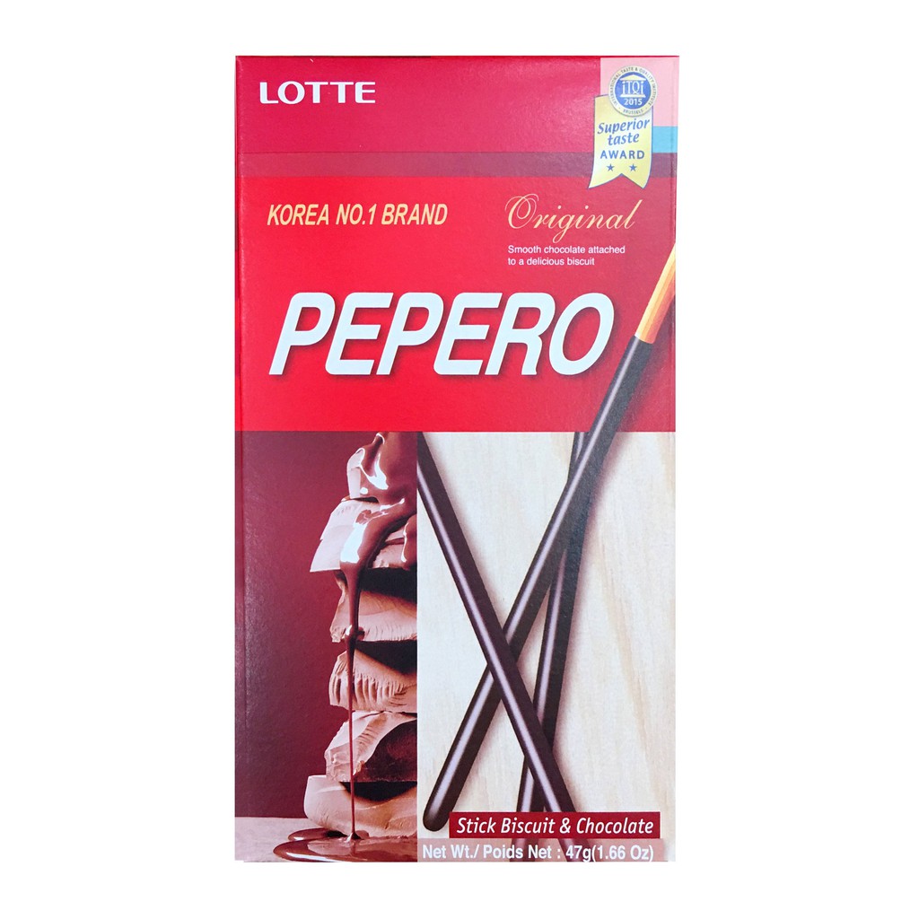 Bánh que PEPERO Hàn Quốc 32g/hộp (đủ 3 vị best seller)