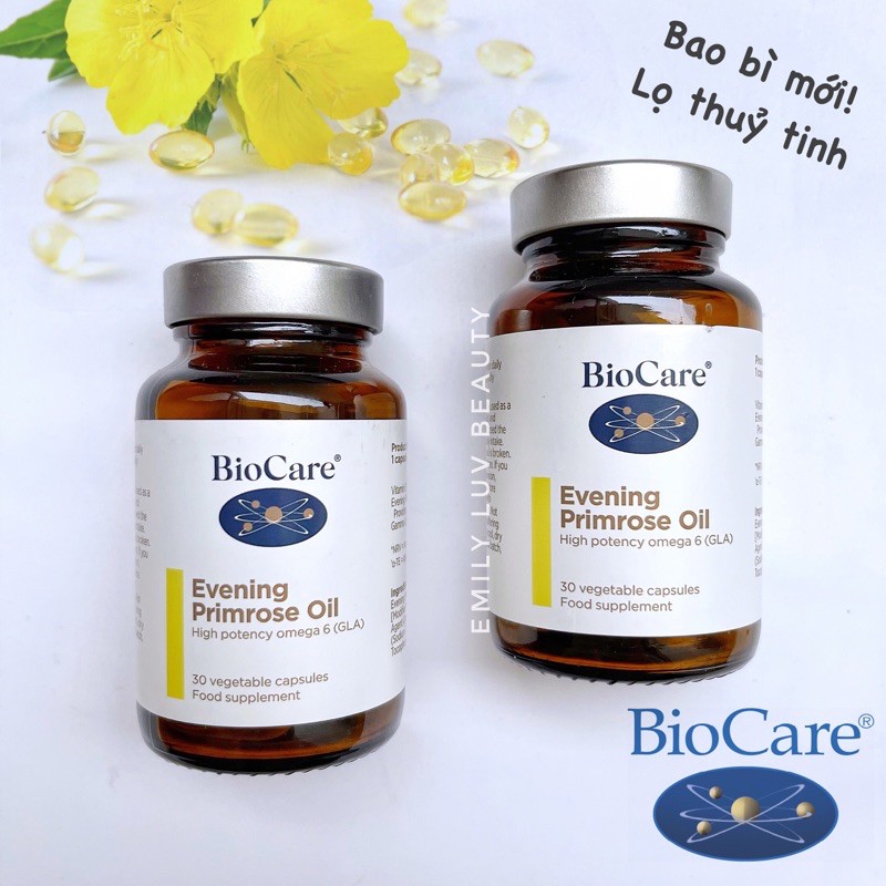 Tinh dầu hoa anh thảo Biocare 30 viên