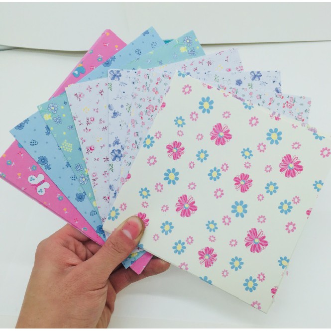 Giấy Thủ Công Nhiều Màu Sắc, Hình Đẹp 15x15cm