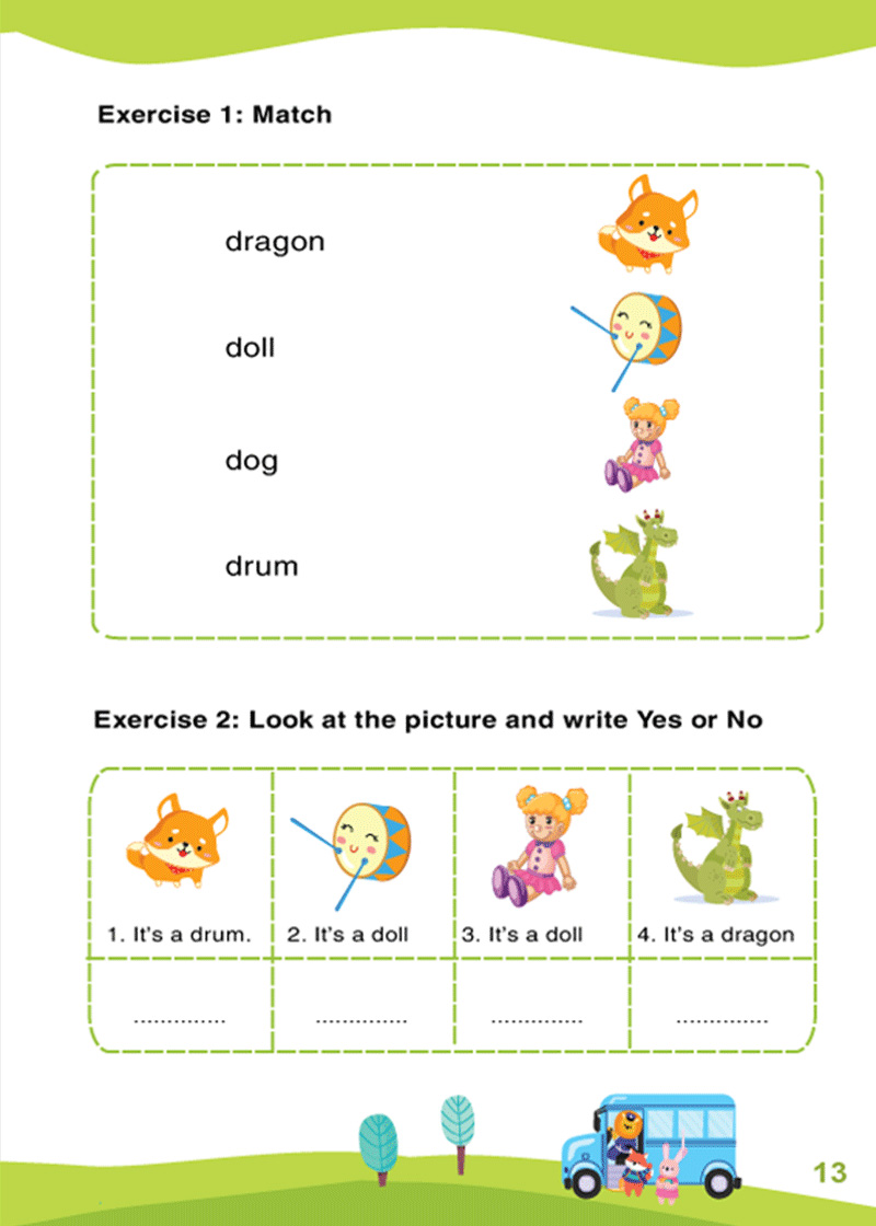 Sách Luyện Viết Chữ Nhớ Từ Vựng - English Writing My Phonics Grade 1