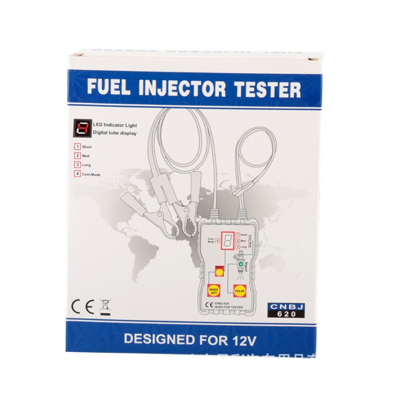 Dụng Cụ Kiểm Tra Hệ Thống Phun Nhiên Liệu 4 Chế Độ Chuyên Nghiệp