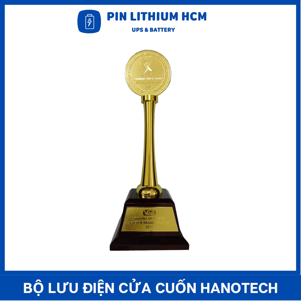 Bộ lưu điện cửa cuốn Hanotech ECO 500 dùng cho motor 500kg mới 100%