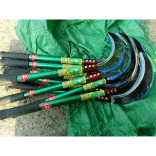 dao liềm, dao phát cỏ hàng có tem đỏ chuẩn sịn