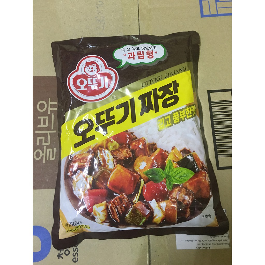 Bột tương đen nhập khẩu Hàn Quốc 1Kg làm mì tương đen