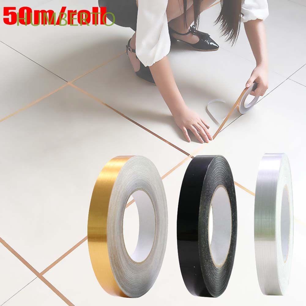 Cuộn băng keo PVC 0.5cm/1cm dán viền gạch trang trí phòng tắm