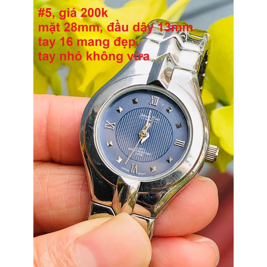 Đồng hồ nữ hiệu Disney, đồng giá 200k, hàng đã qua sử dụng