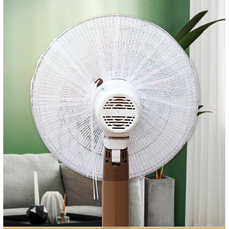 Lưới Vải Bọc Lồng Quạt Máy Có Dây Rút An Toàn Cho Bé – Dumi Shop