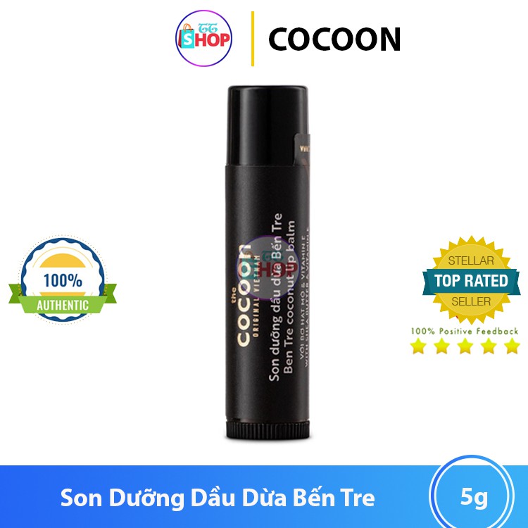 Son Dưỡng Dầu Dừa Bến Tre Cocoon 5g