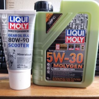 [Trọn bộ giá tốt] nhớt liqui 5W30, nhớt cao cấp xe ga liqui moly