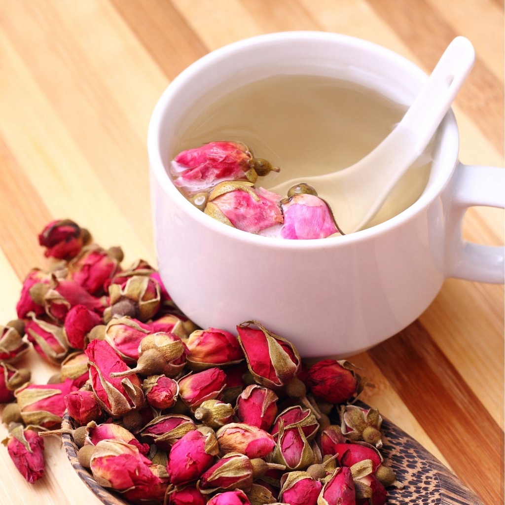 Trà hoa hồng Đà Lạt Vietpurity sấy khô 50g detox thải độc, chống lão hóa