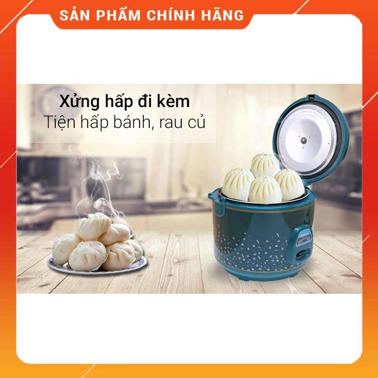 Nồi cơm điện Sunhouse 1.8 lít SHD 8619 Xanh