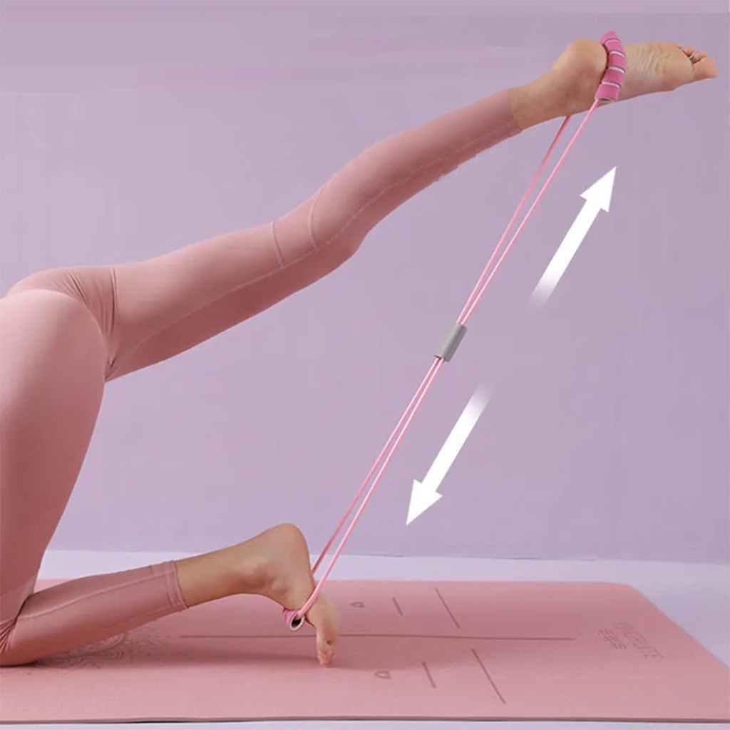 Dây kháng lực JUNLAIKANG kiểu số 8 dành cho tập thể dục thể hình yoga pilate tại nhà