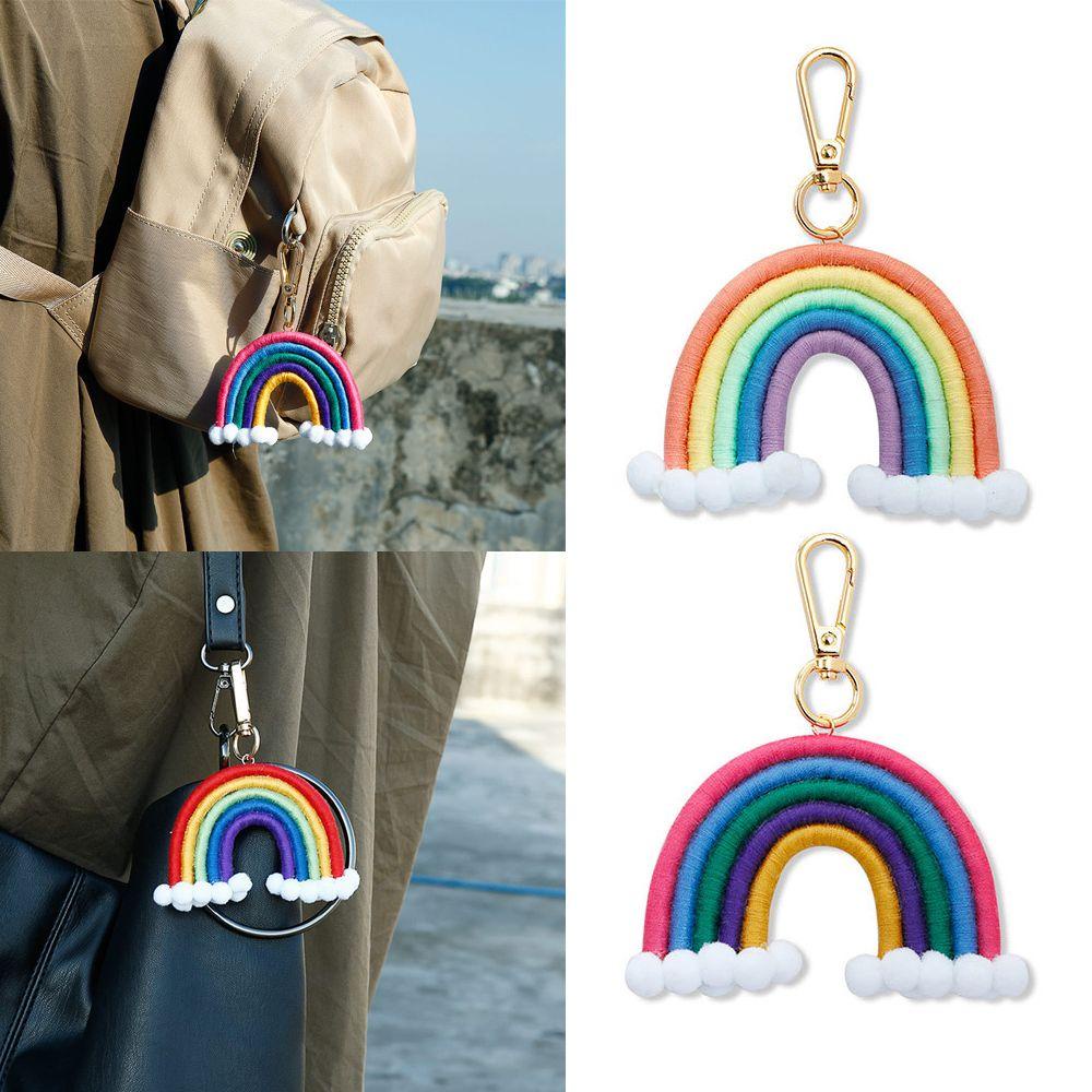 Móc Khóa Tua Rua Handmade Xinh Xắn