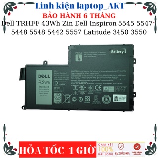 Pin laptop dell trhff 43wh zin dell inspiron 5545 5547 5447 5448 5548 5442 5557 dell latitude 3450 3550